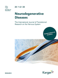 Abbildung von: Neurodegenerative Diseases - S. Karger