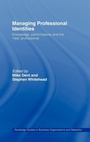 Cover: Managing Professional Identities - Routledge