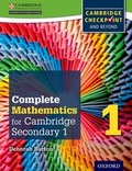 Cover: Complete Mathematics for Cambridge Lower Secondary 1 (First Edition) - Oxford University Press