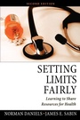 Cover: Setting Limits Fairly - Oxford University Press Inc