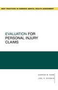 Cover: Evaluation for Personal Injury Claims - Oxford University Press Inc