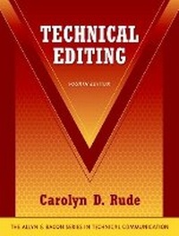 Enlarge image Cover: Technical Editing - Pearson