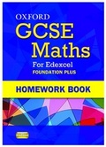 Cover: Oxford GCSE Maths for Edexcel: Homework Book Foundation Plus (C-E) - Oxford University Press