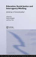 Cover: Education, Social Justice and Inter-Agency Working - Routledge