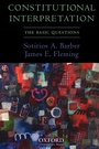 Cover: Constitutional Interpretation - Oxford University Press Inc