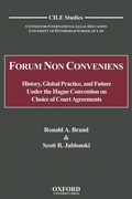 Cover: Forum Non Conveniens - Oxford University Press Inc