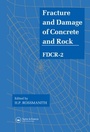 Cover: Fracture and Damage of Concrete and Rock - FDCR-2 - CRC Press
