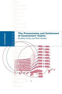 Abbildung von: The Presentation and Settlement of Contractors' Claims - E2 - CRC Press