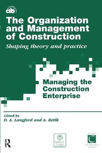 Enlarge image Cover: The Organization and Management of Construction - CRC Press