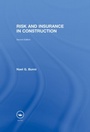 Cover: Risk and Insurance in Construction - Spon Press