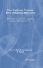 Cover: Fire, Static and Dynamic Tests of Building Structures - CRC Press