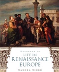 Cover: Handbook to Life in Renaissance Europe - Oxford University Press Inc