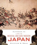 Cover: Handbook to Life in Medieval and Early Modern Japan - Oxford University Press Inc