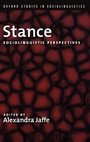 Cover: Stance - Oxford University Press Inc