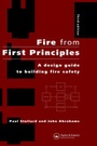 Cover: Fire from First Principles - Spon Press