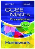 Cover: Oxford GCSE Maths for Edexcel: Foundation Plus Homework Book - Oxford University Press