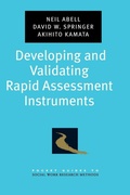 Cover: Developing and Validating Rapid Assessment Instruments - Oxford University Press Inc