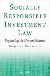 Abbildung von: Socially Responsible Investment Law - Oxford University Press Inc