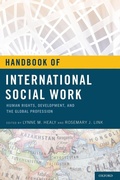 Cover: Handbook of International Social Work - Oxford University Press Inc