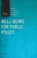Cover: Well-Being for Public Policy - Oxford University Press Inc