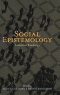 Cover: Social Epistemology - Oxford University Press Inc