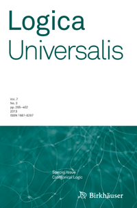 Enlarge image Cover: Logica Universalis - Springer