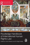Cover: Routledge Handbook of International Human Rights Law - Routledge