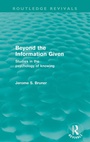 Cover: Beyond the Information Given (Routledge Revivals) - Routledge