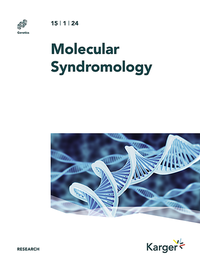Abbildung von: Molecular Syndromology - S. Karger