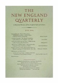Bild: The New England Quarterly - MIT Press