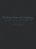 Cover: Making Sense of Language - Oxford University Press