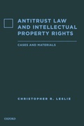 Cover: Antitrust Law and Intellectual Property Rights - Oxford University Press Inc