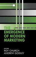 Cover: The Emergence of Modern Marketing - Routledge