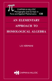 Abbildung von: An Elementary Approach to Homological Algebra - CRC Press
