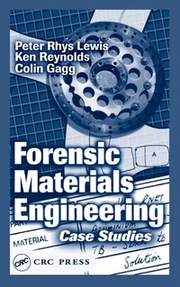 Enlarge image Cover: Forensic Materials Engineering - CRC Press