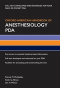 Cover: Oxford American Handbook of Anesthesiology PDA - Oxford University Press Inc