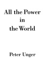 Cover: All the Power in the World - Oxford University Press Inc