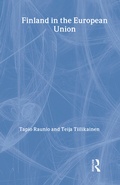 Cover: Finland in the European Union - Routledge