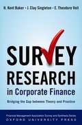 Cover: Survey Research in Corporate Finance - Oxford University Press Inc
