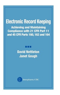 Enlarge image Cover: Electronic Record Keeping - CRC Press