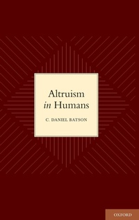Enlarge image Cover: Altruism in Humans - Oxford University Press Inc
