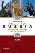 Cover: History of Russia to 1855 - Oxford University Press Inc