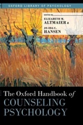 Cover: The Oxford Handbook of Counseling Psychology - Oxford University Press Inc