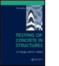 Cover: Testing of Concrete in Structures, Third Edition - Spon Press