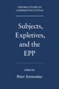 Cover: Subjects, Expletives, and the Epp - Oxford University Press