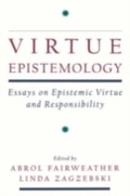 Cover: Virtue Epistemology - OUP USA
