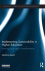 Cover: Implementing Sustainability in Higher Education - Routledge