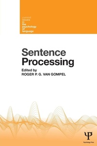 Abbildung von: Sentence Processing - Psychology Press Ltd