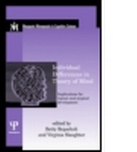Enlarge image Cover: Individual Differences in Theory of Mind - Psychology Press Ltd