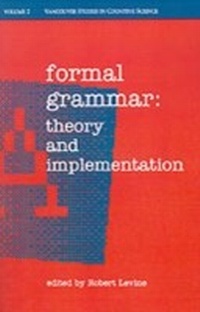 Enlarge image Cover: Formal Grammar - OUP eBook